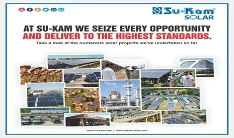 Su-Kam Solar Facebook post celebrating the community