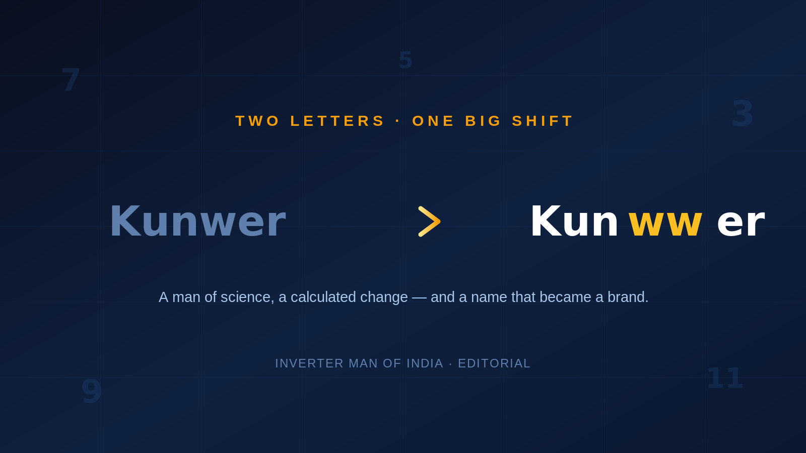 The Day I Realised Kunwer Sachdev Was Building Something Bigger Than Su-Kam