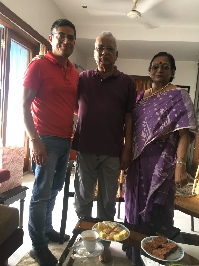A quiet home visit — warmth on the personal side of the door, separate from Su-Kam's corporate story