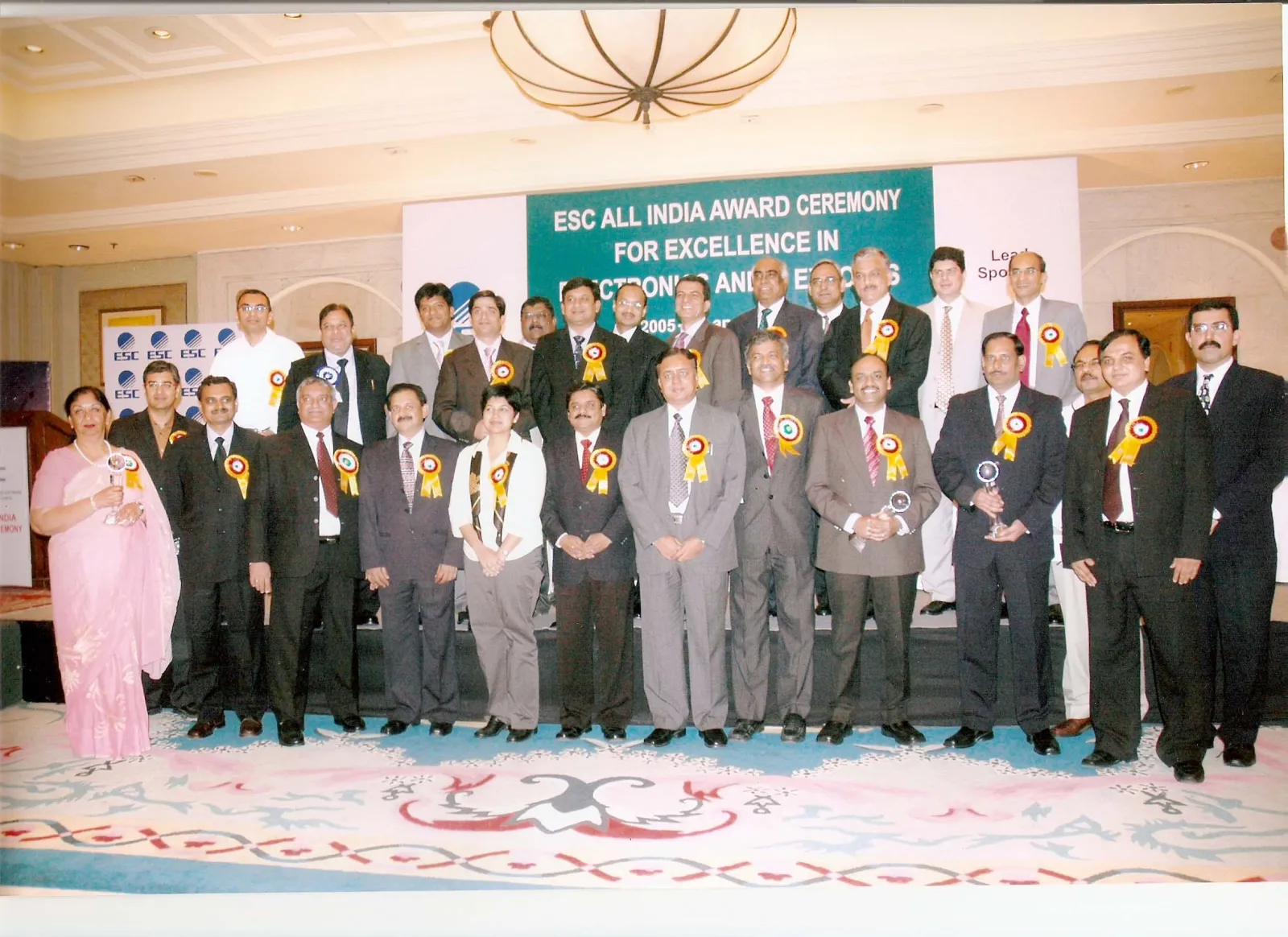 ESC All India Award Ceremony for Excellence in Electronics with Su-Kam among the honoured companies